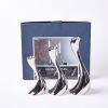 A Boxed Graduated Set of Three Georg Jensen Cobra Candlesticks by Constantin Wortmann - 2