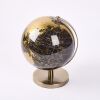 A Black & Gold World Desk Globe