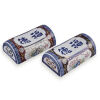 A Pair of Porcelain Pillow with virtue and fortune characters