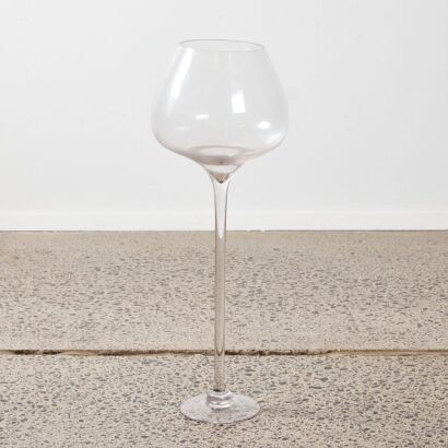 A Large Wine Glass Vase