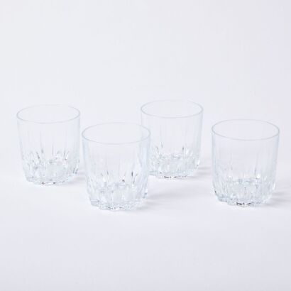 A Set of Four French Water Glasses