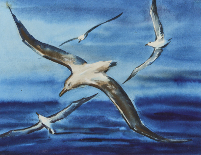 RUDOLF GOPAS untitled (Seagulls)