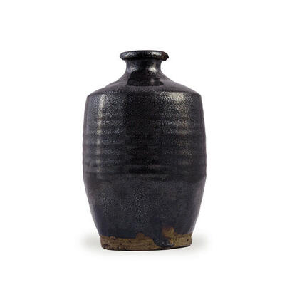 A Chinese Song Dynasty Black Glazed Vase