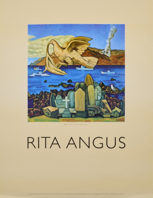 RITA ANGUS National Art Gallery: Rita Angus, Flight