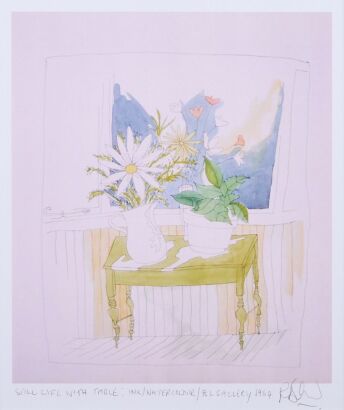 PETER BROMHEAD Still Life with Table