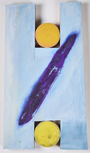 JAMES ROSS Enigma Variation 3 - Two Yellows