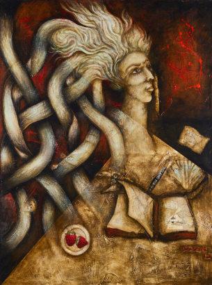 LINDA SABBAGE Matariki - Chasing the Eels 1