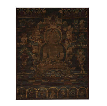 A Tibet Thangka