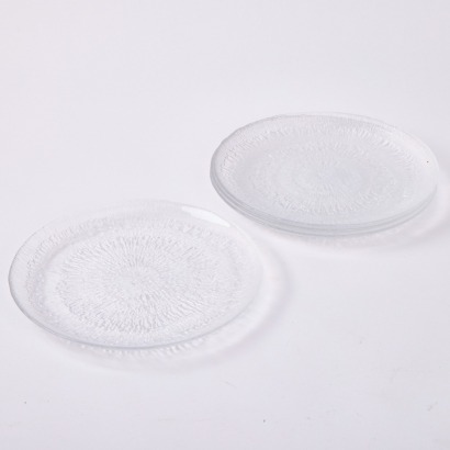 A Set of Four Tapio Wirkkala Solaris Large Plates for Iittala