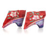 A Pair of Chinese Embroidered Lady Shoes, Qing Dynasty(1616-1912)