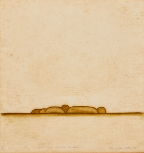 MARILYN WEBB Dust Cloud - Central Australia