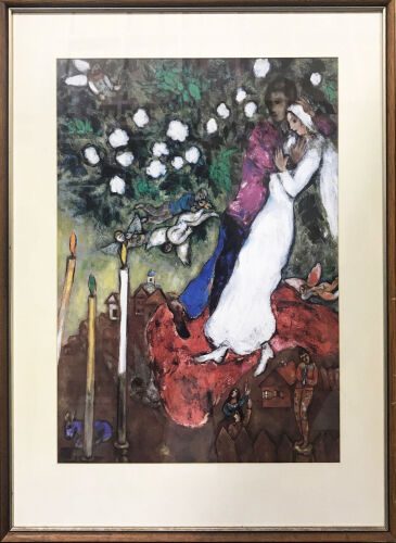 MARC CHAGALL POSTER The Three Candles