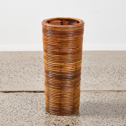 A Rattan Umbrella Holder