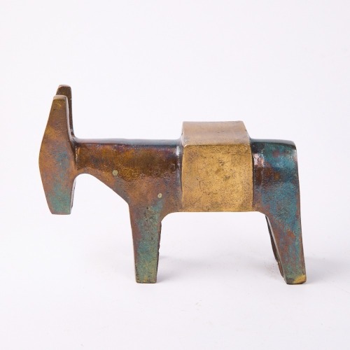 A Brutalist Cast Donkey