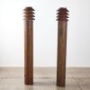A Pair Louis Poulsen Bysted Bollard Outdoor Lights