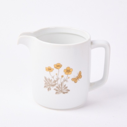 A Royal Copenhagen Gilt Butterfly Jug
