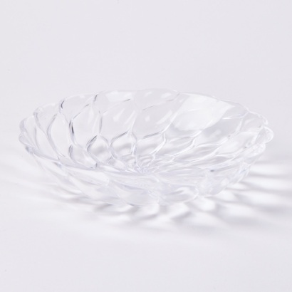 A Transparent Plastic Kartell Bowl