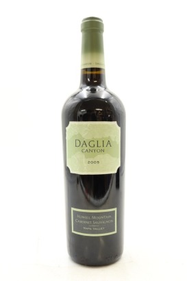 (1) 2005 Daglia Canyon Winery Howell Mountain Cabernet Sauvignon, Napa valley