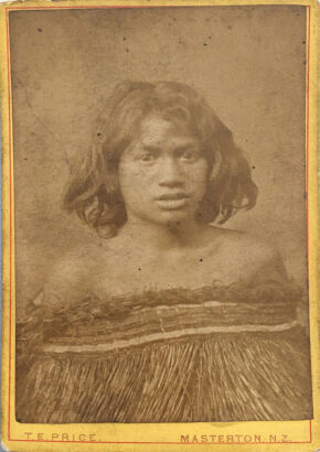 T.E Price - Untitled (Young Māori Girl)