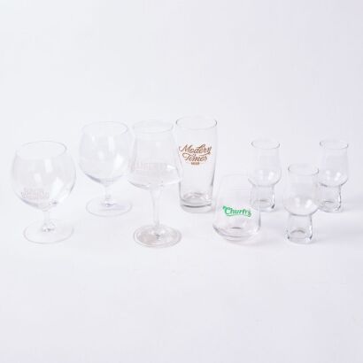 A Collection of Assorted Craft Beer Glasses