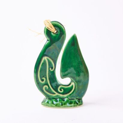 Paul Hemara Ceramic Hei Matau Fish Hook