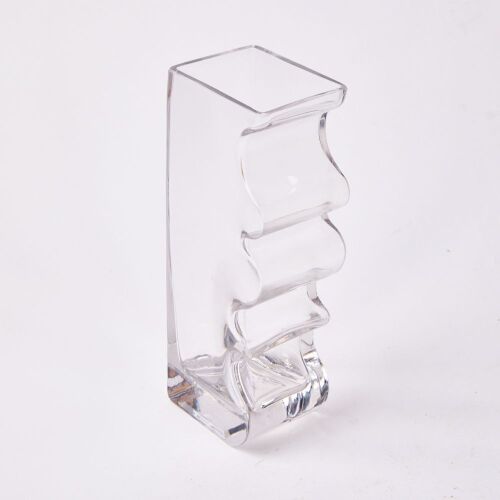 A Claus Josef Riedel Clear Glass Vase