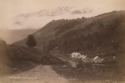 F.A Coxhead - From the Bealy Hokitika Rd