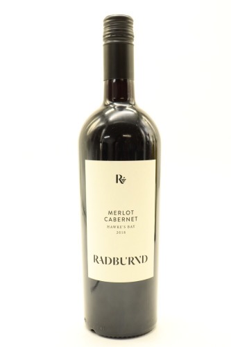 (1) 2018 Radburnd Cellars Merlot - Cabernet, Hawke's Bay [JR16]