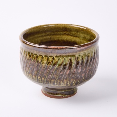 A Mirek Smisek Pedestal Bowl