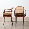 A Pair Of Prague No.811 Thonet Chairs By Josef Hoffmann - 2