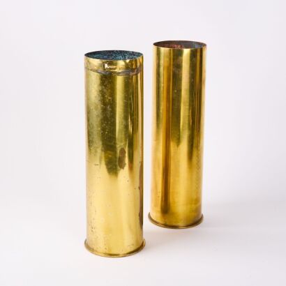 A Pair Of Large Artillery Shells