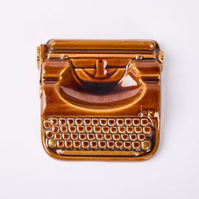A Ceramic Typewriter