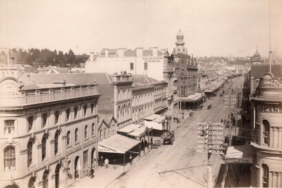 Photographer Unknown - Queen Street in Auckland