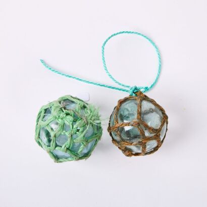 Two Glass Floats