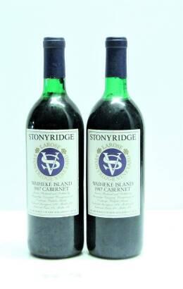 (2) 1987 Stonyridge Larose, Waiheke