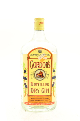 (1) Gordon's Distilled Dry Gin, 42.8% ABV, 1125ml, Circa 1980s