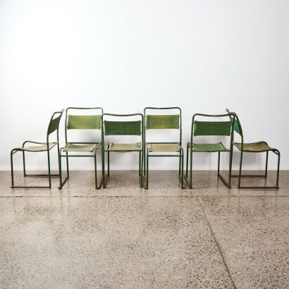 A Suite Of Six Dining Chairs By Bruno Pollak For Kingfisher C1950s