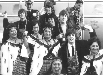 Photographer Unknown - The Beatles in New Zealand 