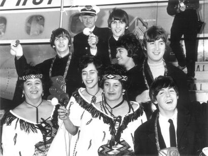 Photographer Unknown - The Beatles in New Zealand