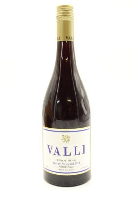 (1) 2018 Valli Waitaki Vineyard Pinot Noir, North Otago &diams;