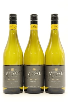 (3) 2018 Vidal Estate Reserve Chardonnay, Hawke's Bay ♦