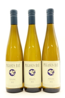 (3) 2012 Pegasus Bay Riesling, Waipara ♦