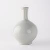 A Korean Lee dynasty white glazed porcelain vase