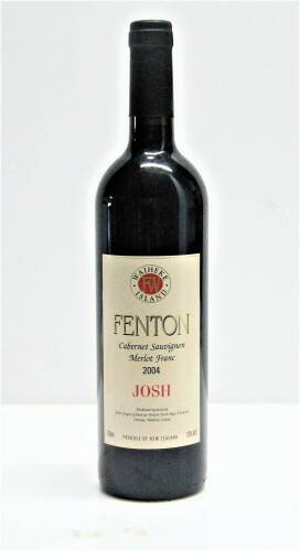 (1) 2004&nbsp;Fenton 'Josh' Cabernet Sauvignon/Merlot/Franc, Waiheke