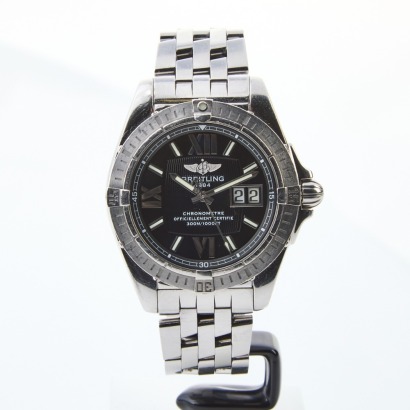 Stainless Steel, Breitling Windrider Grand Date Automatic Wristwatch