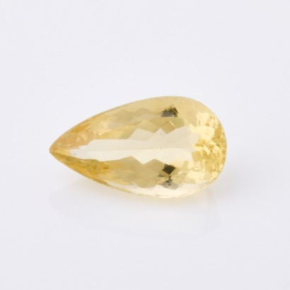 A Loose 6.84ct Pear Shape Cut Citrine
