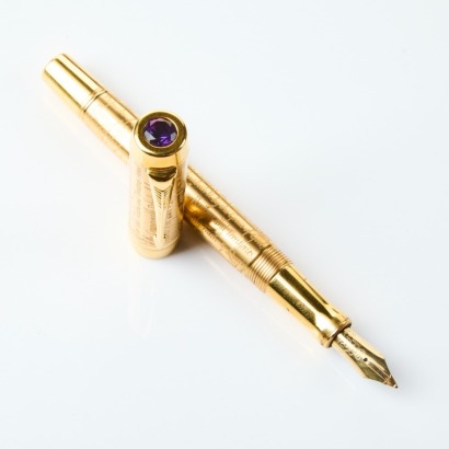 Parker Duofold Accession Queen's Golden Jubilee 2002 Fountain Pen, Limited Edition Box Set