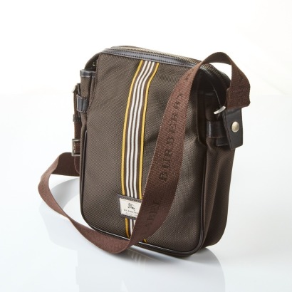 Burberry Brown Nylon Crossbody Bag