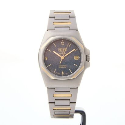 Heuer Titanium Quartz Wristwatch