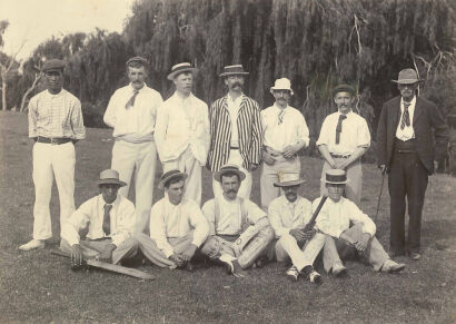 Photographer Unknown - Untitled (cricket team)